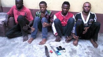 Six Arrested in Lagos as Police Recover Firearms, Stolen Vehicle