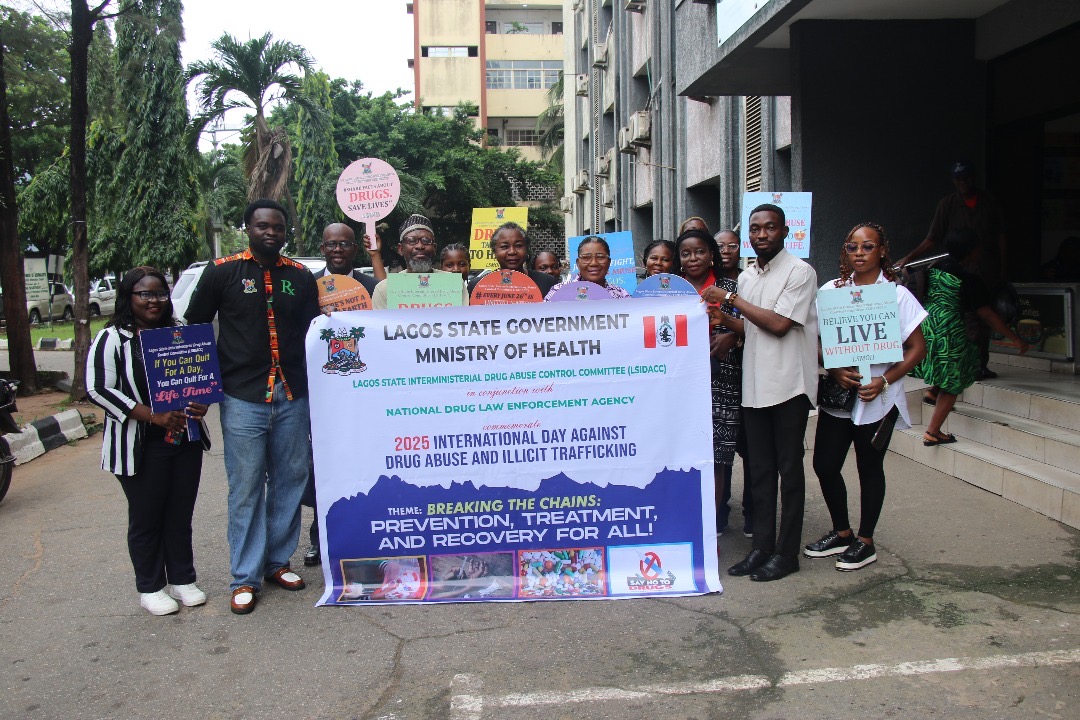 Lagos Leads Campaign Against Drug Abuse on International Day of Awareness