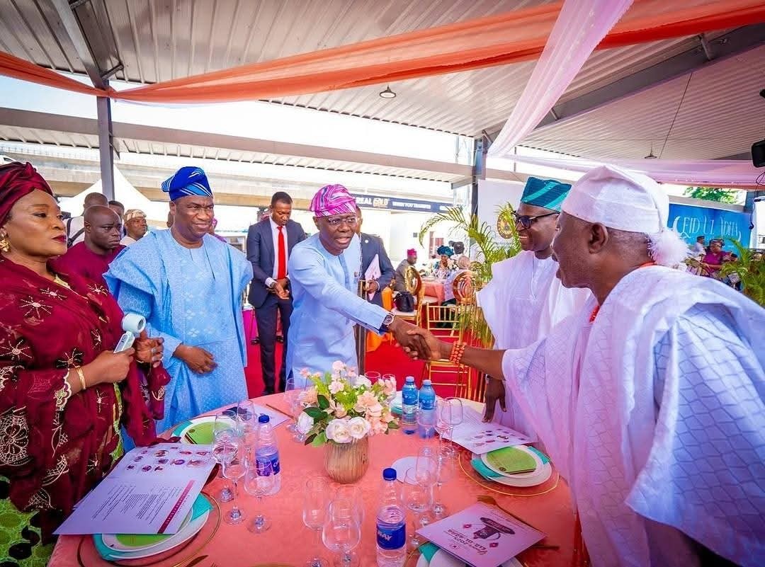 Eid-El-Adha: Governor Sanwo-Olu Joins Muslims in Celebration, Calls for Unity, Vigilance