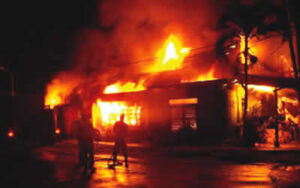 Fuel Station Fire Sparks Panic in Ifako-Ijaiye, Another Blaze Reported on Victoria Island