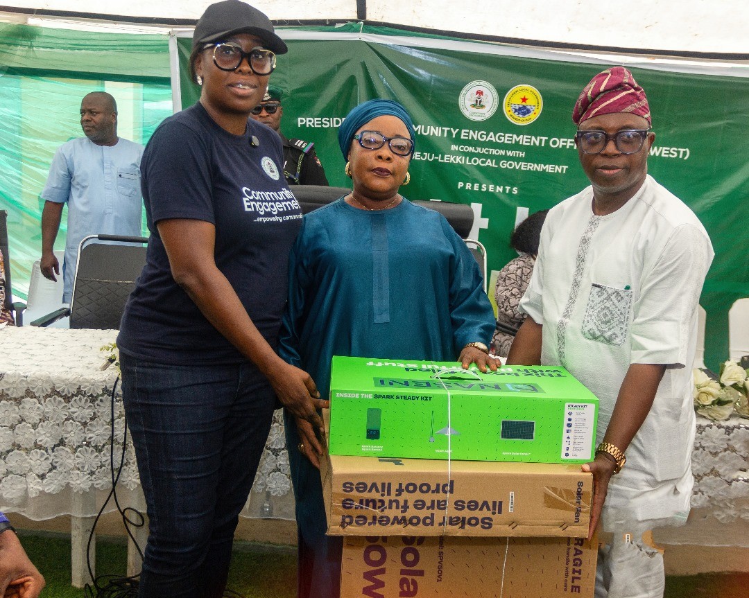 Renewed Hope in Action: Ibeju-Lekki Residents Empowered with Solar Devices Under Presidential Initiative