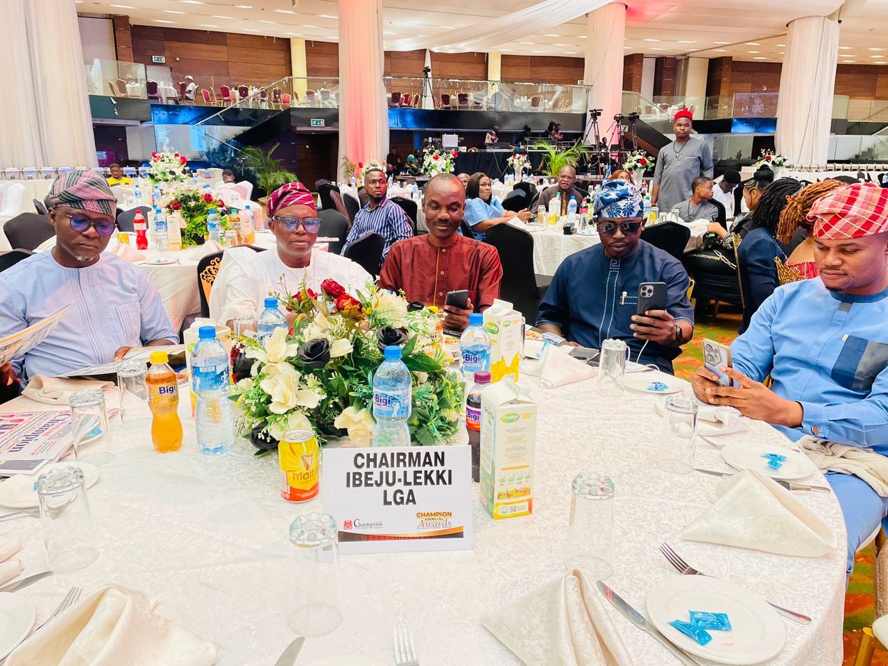 Hamzat, Olowa Honoured at Champion Newspapers’ 2025 Awards