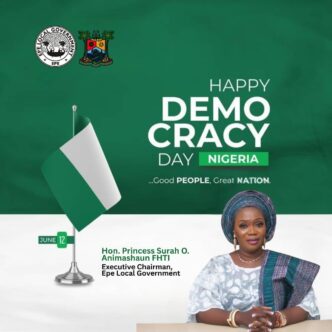 Epe LG Chairman Celebrates Democracy Day, Urges Citizens to Uphold Democratic Ideals