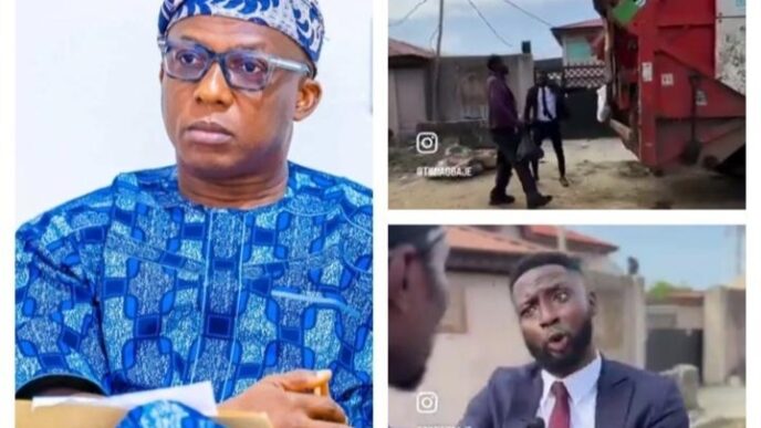 Lagos Commissioner Applauds Skit Maker, Timi Agbaje for Promoting Proper Waste Disposal