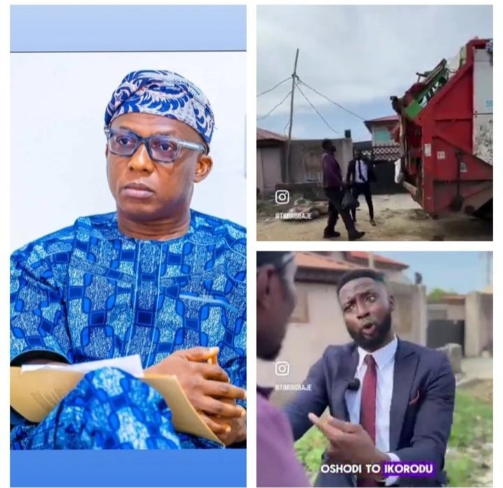 Lagos Commissioner Applauds Skit Maker, Timi Agbaje for Promoting Proper Waste Disposal