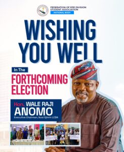 FEDSA Commends Ikosi-Ejirin LCDA Chairman for Advancing Education, Youth Empowerment