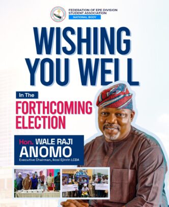 FEDSA Commends Ikosi-Ejirin LCDA Chairman for Advancing Education, Youth Empowerment
