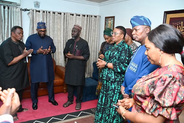 Lagos Head of Service, Agoro, Leads Condolence Visit to Family of Late Alhaja Tawakalitu Balogun