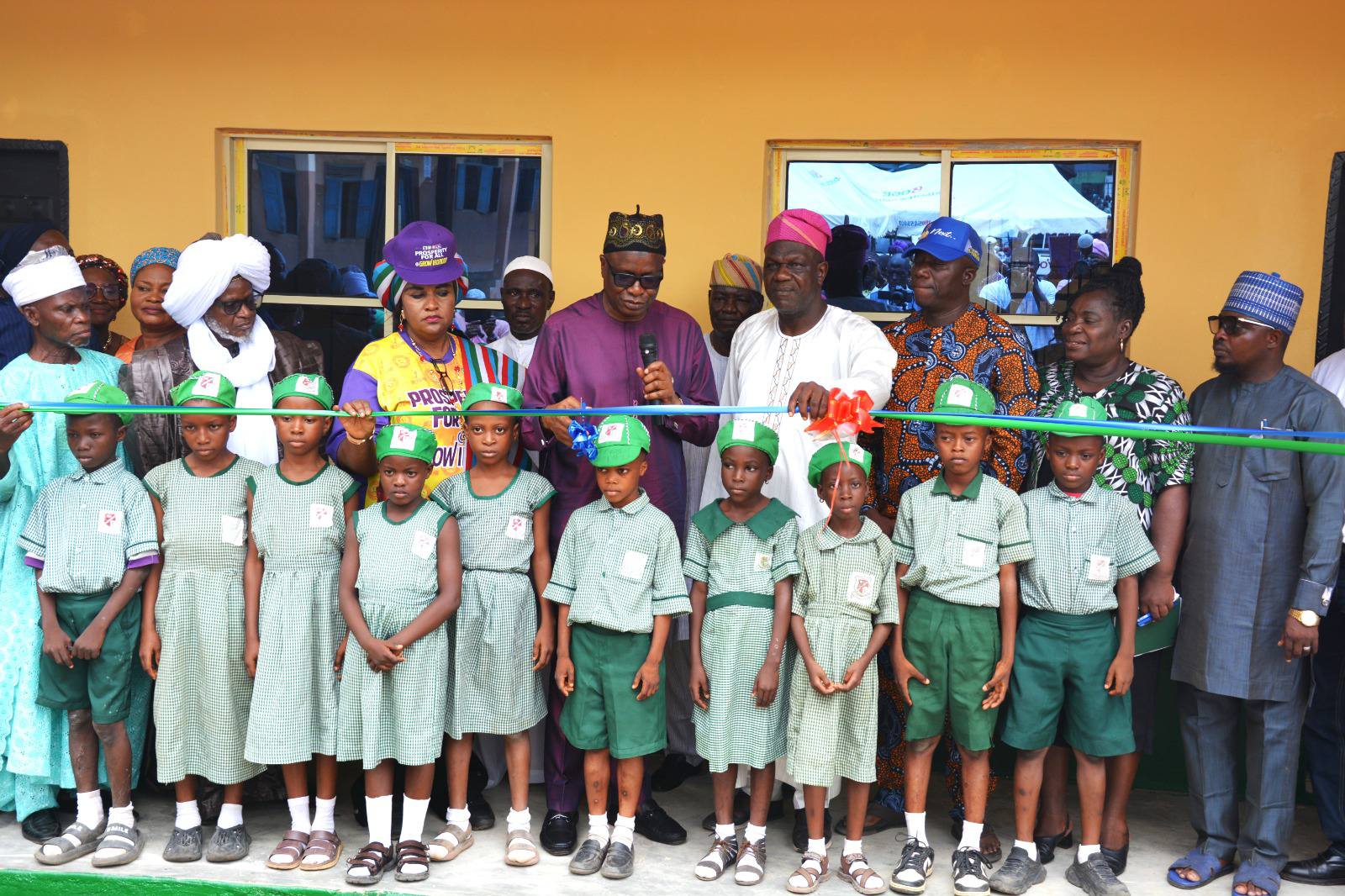 LASUBEB Commissions New Classrooms in Ikorodu, Commends LG Chairman’s Commitment to Education