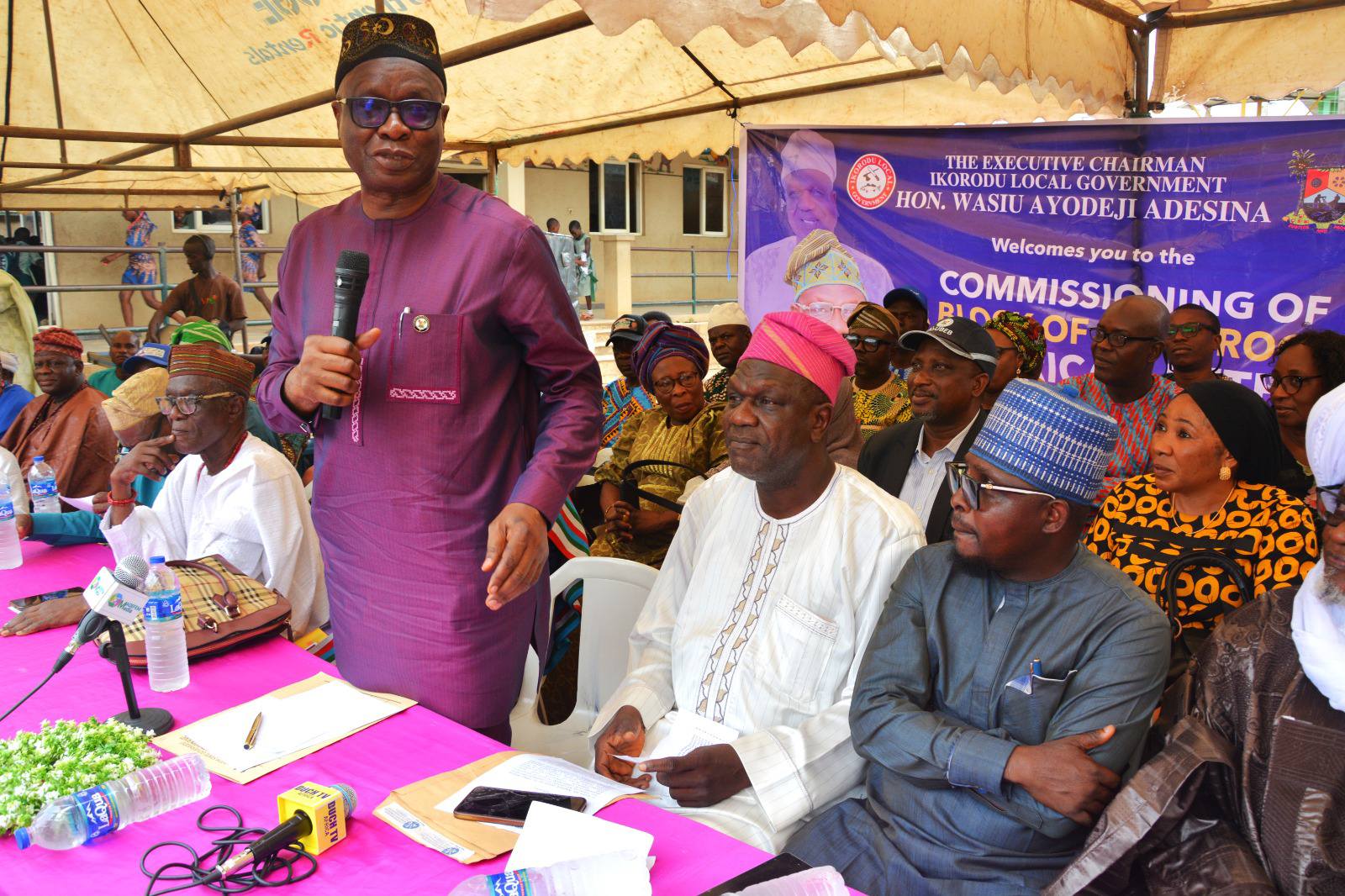 LASUBEB Commissions New Classrooms in Ikorodu, Commends LG Chairman’s Commitment to Education