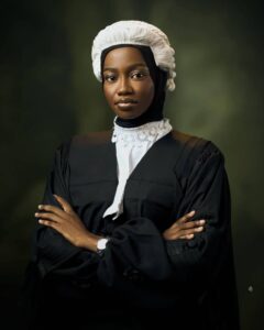 LASU’s Maryam Lawal Shines at Call to Bar, Emerges Best Graduating Female Student