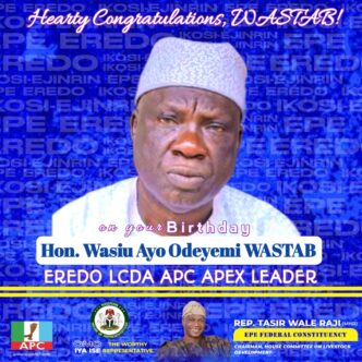Rep. Wale Raji Hails Hon. Ayo Odeyemi on Birthday, Praises Legacy of Service