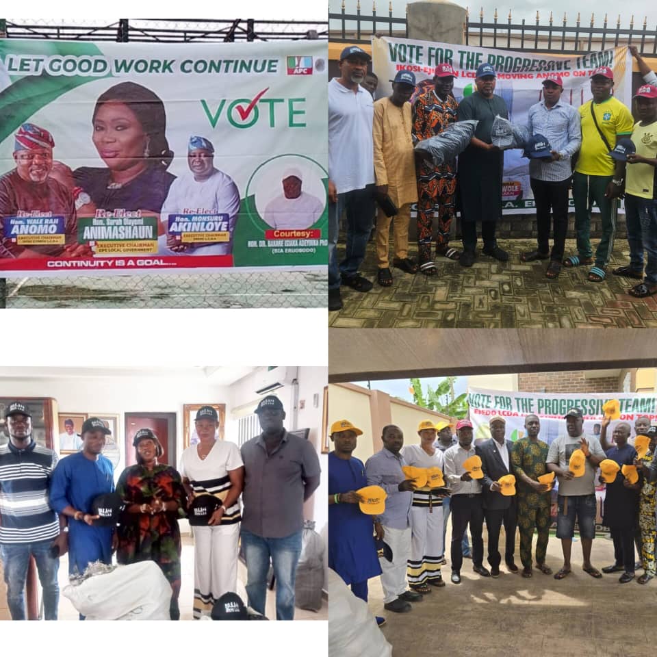 BIA ERUOBODO Backs APC Chairmanship Hopefuls with High-Energy Campaign Boost Across Epe Federal Constituency