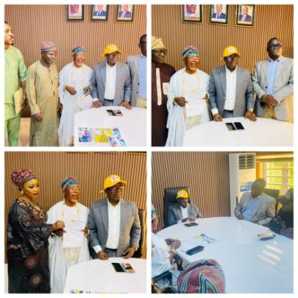 Hon. Olowa Celebrates New Baale of Alahun Town, Chief (DR.) Adekunle Adeboye
