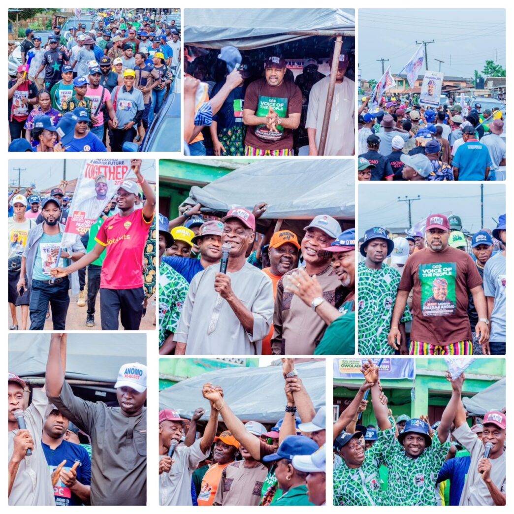 Massive Turnout as APC Ikosi-Ejinrin Flags Off Ward-to-Ward Campaign Amid Downpour