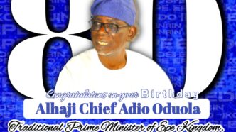 Epe Kingdom Celebrates Traditional Prime Minister, Chief Adio Oduola, on His Birthday