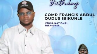 FEDSA National Celebrates Treasurer, Francis Ibikunle Qudus, on His Birthday