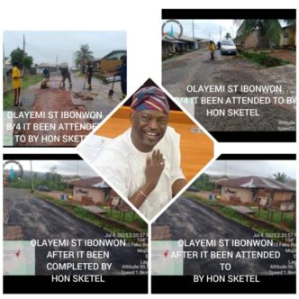 Hon. Ogunkelu Completes Six Major Road Projects in Eredo LCDA, Boosts Grassroots Development