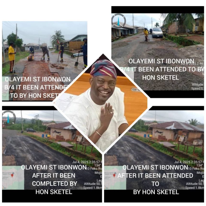 Hon. Ogunkelu Completes Six Major Road Projects in Eredo LCDA, Boosts Grassroots Development