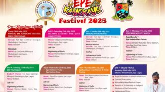 Epe Set to Host Vibrant 2025 Kayokayo Festival with Cultural, Religious, Youth-Centered Events