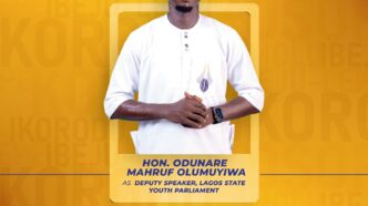 Senator Tokunbo Abiru Celebrates Odunare’s Emergence as Deputy Speaker, Lagos State Youth Parliament