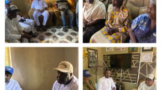 Eredo LCDA Chairman, Hon. Akinloye, Pays Condolence Visit to Family of Late Community Leader, Mr. Muniru Kadiri Alaga