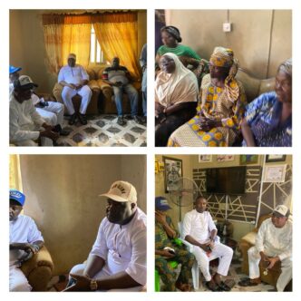 Eredo LCDA Chairman, Hon. Akinloye, Pays Condolence Visit to Family of Late Community Leader, Mr. Muniru Kadiri Alaga