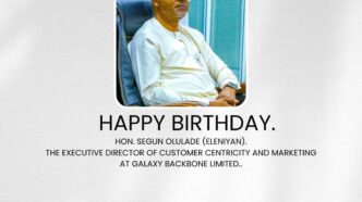 Hon. Ogunkelu Sylvester Celebrates Predecessor, Hon. Segun Olulade (Eleniyan), on His Birthday