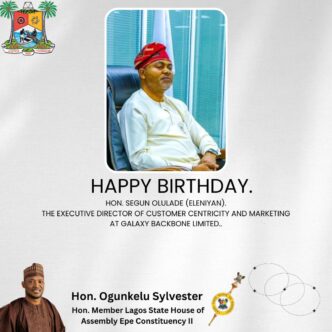 Hon. Ogunkelu Sylvester Celebrates Predecessor, Hon. Segun Olulade (Eleniyan), on His Birthday