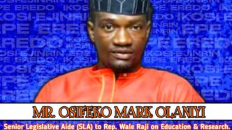 Rep. Wale Raji Celebrates Senior Legislative Aide, Mark Osifeko Olaniyi, on His Birthday