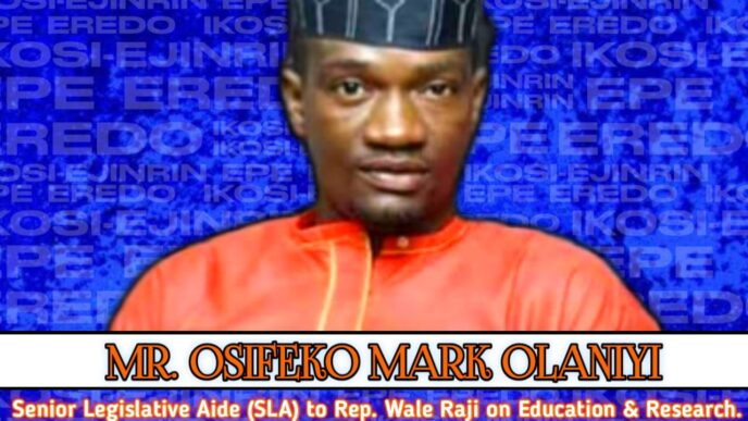 Rep. Wale Raji Celebrates Senior Legislative Aide, Mark Osifeko Olaniyi, on His Birthday