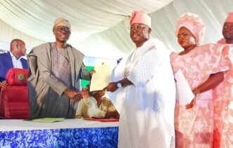 Engr. Rasaki Bamidele Kasali Receives Certificate of Office, Sworn In as Chairman of Lekki LCDA