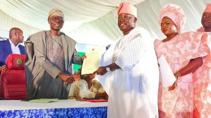 Engr. Rasaki Bamidele Kasali Receives Certificate of Office, Sworn In as Chairman of Lekki LCDA