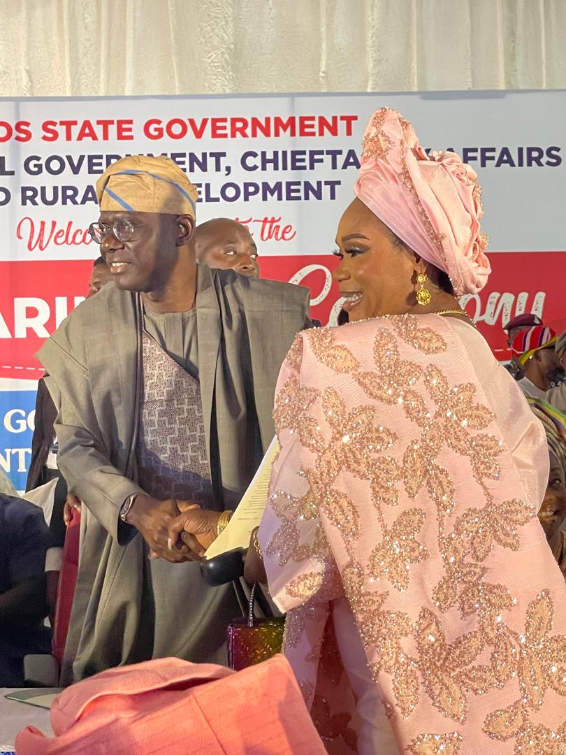 Hon. (Princess) Surah Animashaun Sworn In for Second Term as Epe LG Chairman