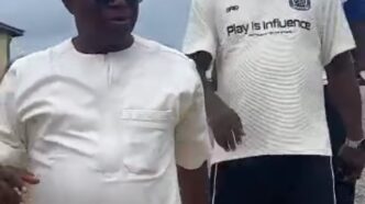 Hon. Olowa Inspects Flood-Hit Communities, Blames Coastal Road Construction for Water Blockage