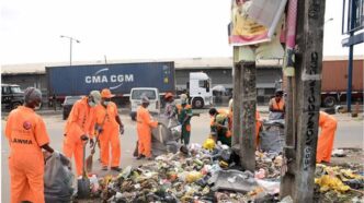 LAWMA Arrests Two Women for Illegal Waste Disposal in Sangotedo