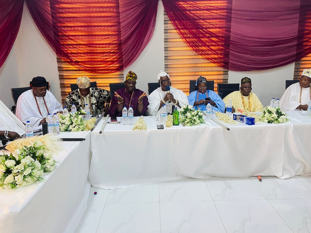 Traditional Rulers Shower Royal Blessings on Hon. Olowa in Ibeju-Lekki