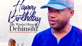 Ikosi-Ejinrin LCDA Chairman Celebrates Vice Chairman Alhaji Wasiu Dehinsilu on His Birthday