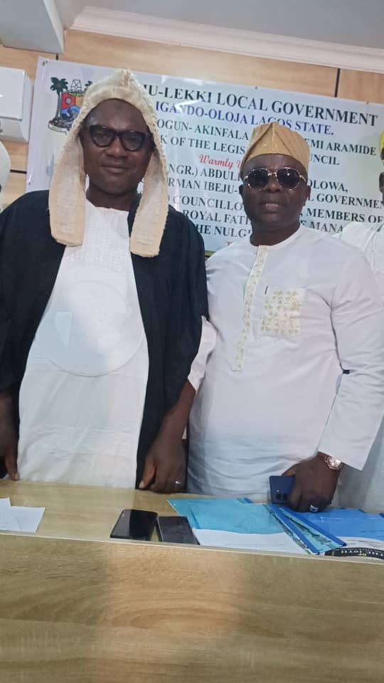 Ibeju-Lekki Welcomes New Legislative Council Leadership