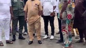 Hon. Olowa Inspects Proposed Road, Drainage Projects in Lakowe Community