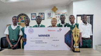 Iwerekun Community Senior High Shool Wins Tolaram Science Challenge for Second Consecutive Year