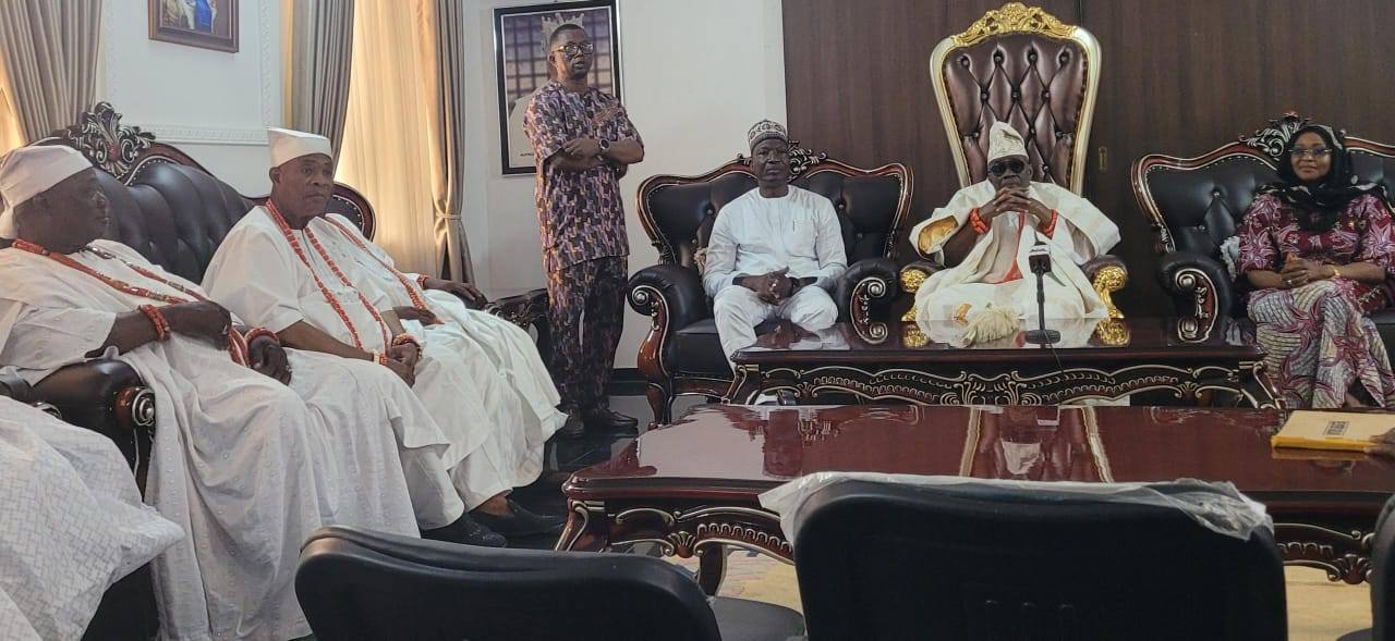 Oba of Lagos Calls for Better Support for Police, Hosts POWA President at Palace