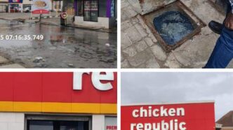 Lagos State Government Seals Chicken Republic Outlet, Public Toilet Over Sewage Pollution