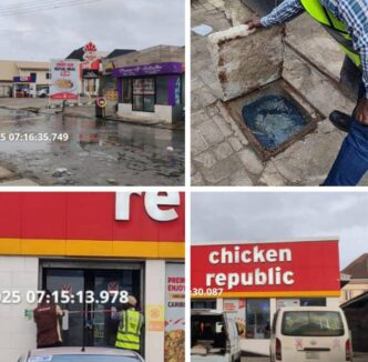 Lagos State Government Seals Chicken Republic Outlet, Public Toilet Over Sewage Pollution
