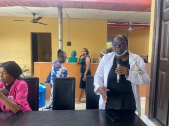 Somolu General Hospital Staff Trained on Fire Safety, Wellness, and Health Insurance Awareness