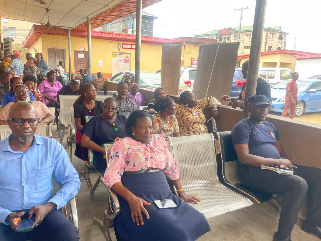 Somolu General Hospital Staff Trained on Fire Safety, Wellness, and Health Insurance Awareness