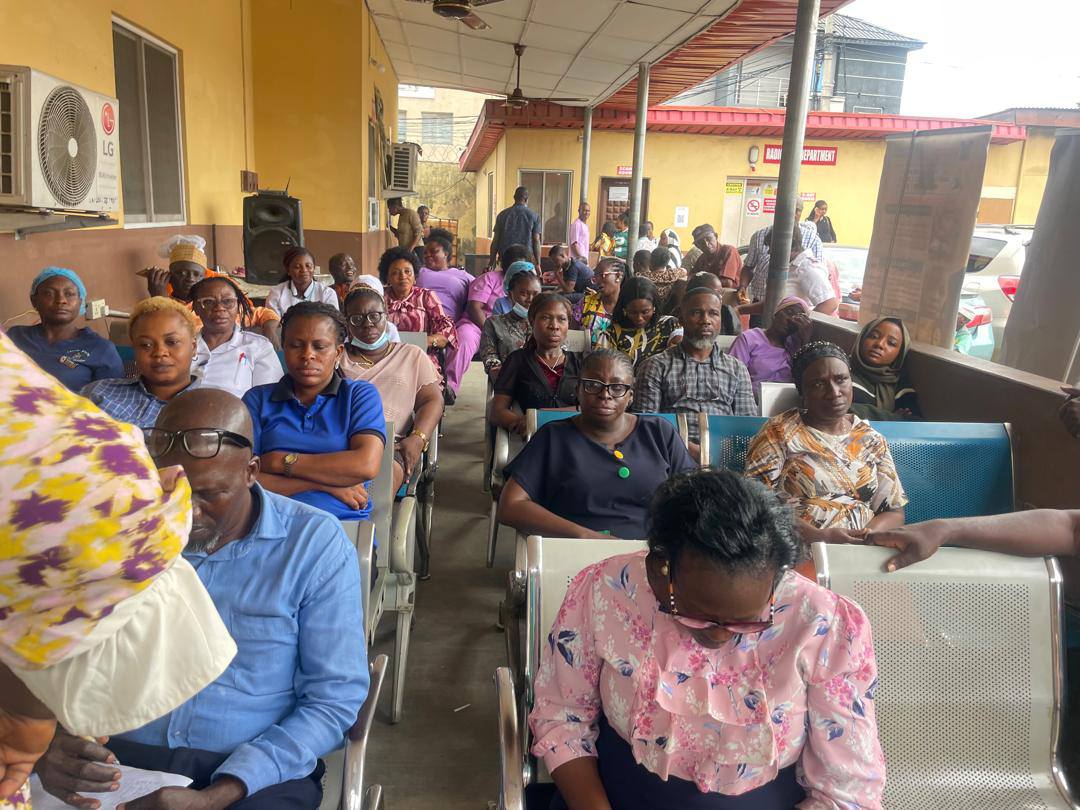 Somolu General Hospital Staff Trained on Fire Safety, Wellness, and Health Insurance Awareness