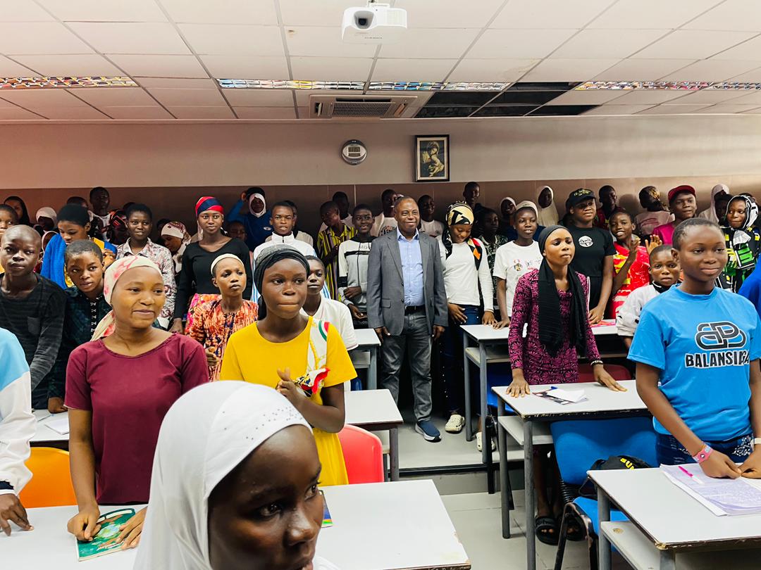 Hon. Olowa Calls for Focus, Discipline Among Youths as New Students Enrolled in Ibeju-Lekki Weekend Tutorial Program