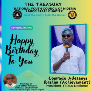 Comrade Adesanya Ibrahim Oluwadamilare Celebrated for Outstanding Service, Visionary Leadership