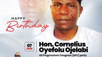 Ibeju-Lekki Council Boss Felicitates APC Lagos Chairman, Cornelius Ojelabi, on Birthday